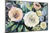 Walk in the Garden Neutral Crop-Jeanette Vertentes-Mounted Premium Giclee Print