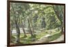 Walk in the Park, Copenhagen-Carsten Henrichsen-Framed Giclee Print