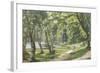 Walk in the Park, Copenhagen-Carsten Henrichsen-Framed Giclee Print