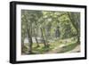 Walk in the Park, Copenhagen-Carsten Henrichsen-Framed Giclee Print