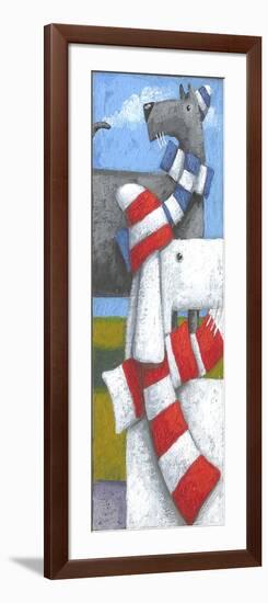 Walk in the Park (Variant 1)-Peter Adderley-Framed Art Print