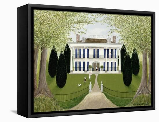 Walk in the Park-Mark Baring-Framed Stretched Canvas
