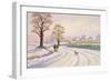 Walk in the Snow-Lavinia Hamer-Framed Giclee Print