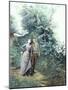 Walk in the Wood-Georges Clairin-Mounted Giclee Print