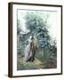 Walk in the Wood-Georges Clairin-Framed Giclee Print