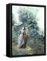 Walk in the Wood-Georges Clairin-Framed Stretched Canvas