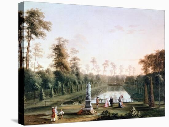 Walk in Zoological Gardens-Jacob Philipp Hackert-Stretched Canvas