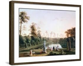 Walk in Zoological Gardens-Jacob Philipp Hackert-Framed Giclee Print