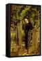 Walk In-John George Brown-Framed Stretched Canvas