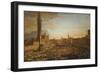 Walk of the Palio of August 18, 1833-Francesco Nenci-Framed Giclee Print