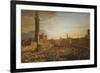 Walk of the Palio of August 18, 1833-Francesco Nenci-Framed Giclee Print