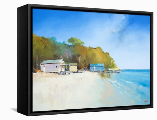 Walk on Shelly Beach-Craig Trewin Penny-Framed Stretched Canvas