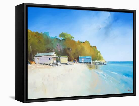 Walk on Shelly Beach-Craig Trewin Penny-Framed Stretched Canvas