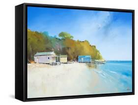 Walk on Shelly Beach-Craig Trewin Penny-Framed Stretched Canvas