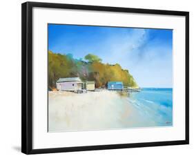 Walk on Shelly Beach-Craig Trewin Penny-Framed Art Print