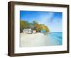 Walk on Shelly Beach-Craig Trewin Penny-Framed Art Print