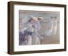 Walk on the Beach-Théo van Rysselberghe-Framed Giclee Print