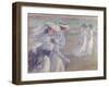 Walk on the Beach-Théo van Rysselberghe-Framed Giclee Print