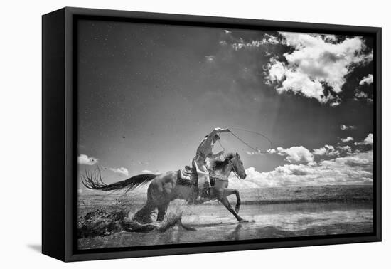 Walk on Water-Dan Ballard-Framed Stretched Canvas