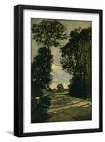 Walk (Road of the Farm Saint-Siméo), 1864-Claude Monet-Framed Giclee Print