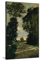 Walk (Road of the Farm Saint-Siméo), 1864-Claude Monet-Stretched Canvas