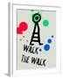 Walk the Walk 1-Lina Lu-Framed Art Print
