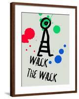 Walk the Walk 1-Lina Lu-Framed Art Print