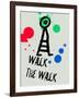 Walk the Walk 1-Lina Lu-Framed Art Print