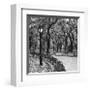 Walk Through the Park-Erin Clark-Framed Giclee Print