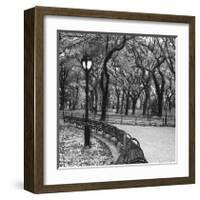 Walk Through the Park-Erin Clark-Framed Giclee Print