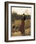 Walk Through the Park-Giovanni Boldini-Framed Art Print