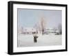 Walk Through the Snow-Walter Mcadam-Framed Giclee Print