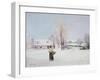 Walk Through the Snow-Walter Mcadam-Framed Giclee Print