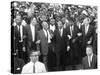 Walk to Freedom Marchers Including Dr. Martin Luther King Jr. and Detroit Mayor Jerome P. Cavanaugh-Francis Miller-Stretched Canvas