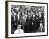 Walk to Freedom Marchers Including Dr. Martin Luther King Jr. and Detroit Mayor Jerome P. Cavanaugh-Francis Miller-Framed Premium Photographic Print