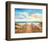 Walk to the Beach-null-Framed Art Print