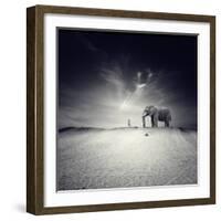 Walk with Me-Luis Beltran-Framed Premium Photographic Print