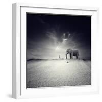 Walk with Me-Luis Beltran-Framed Premium Photographic Print