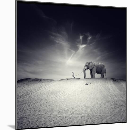 Walk with Me-Luis Beltran-Mounted Premium Photographic Print