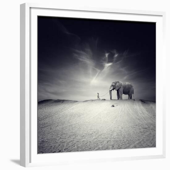 Walk with Me-Luis Beltran-Framed Premium Photographic Print