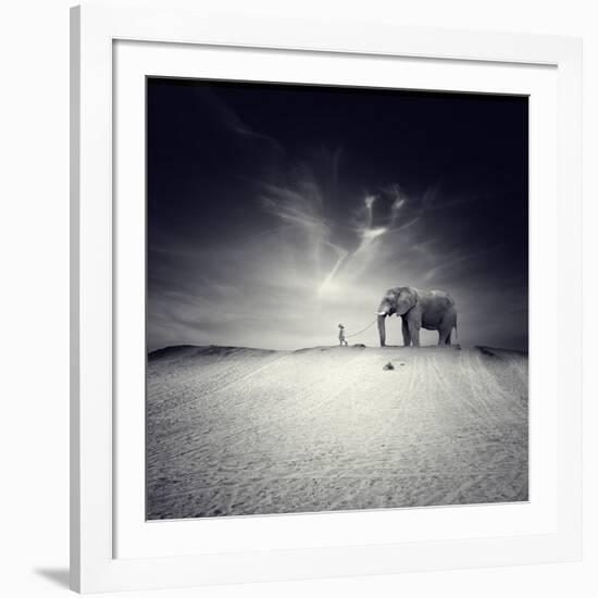 Walk with Me-Luis Beltran-Framed Photographic Print