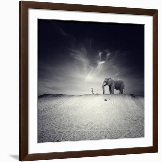 Walk with Me-Luis Beltran-Framed Photographic Print