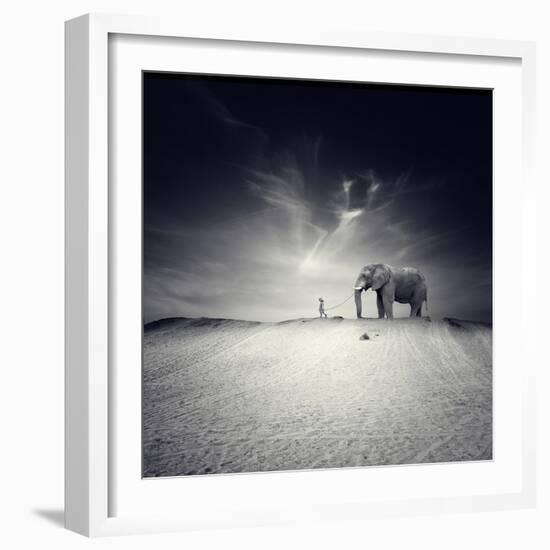 Walk with Me-Luis Beltran-Framed Photographic Print