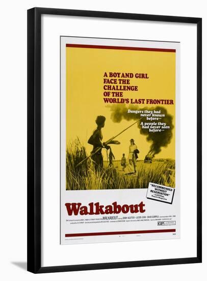 Walkabout-null-Framed Art Print