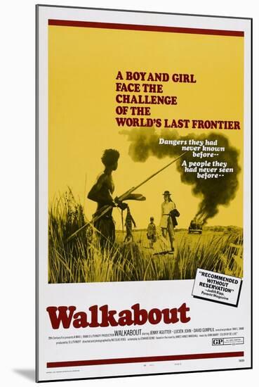 Walkabout-null-Mounted Art Print