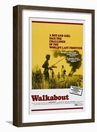 Walkabout-null-Framed Art Print