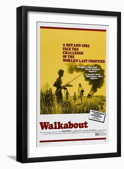 Walkabout-null-Framed Art Print