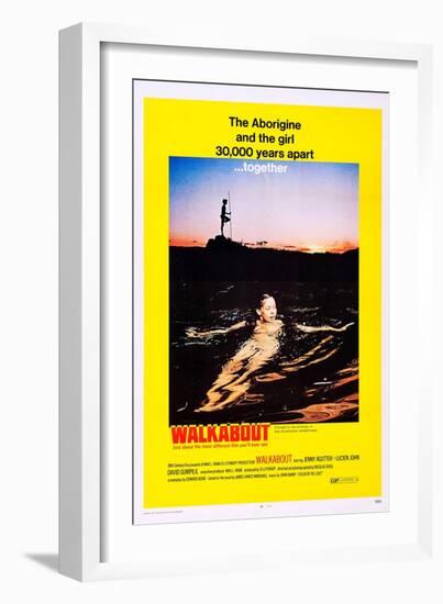 Walkabout-null-Framed Art Print