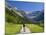 Walker, Cirque De Gavarnie, Pyrenees National Park, Hautes-Pyrenees, Midi-Pyrenees, France-Doug Pearson-Mounted Photographic Print