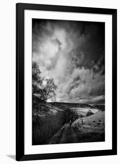 Walker On the Road-Rory Garforth-Framed Photographic Print